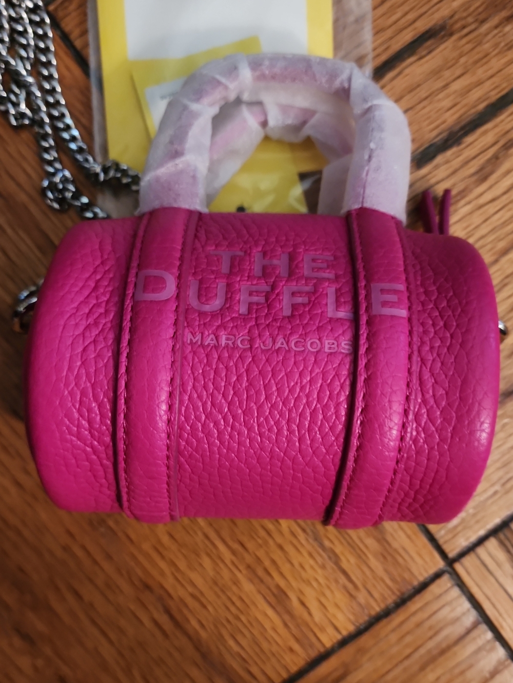 NWT Marc Jacobs The Duffle Mini Satchel — Fuchsia Pink - Picture 4 of 7